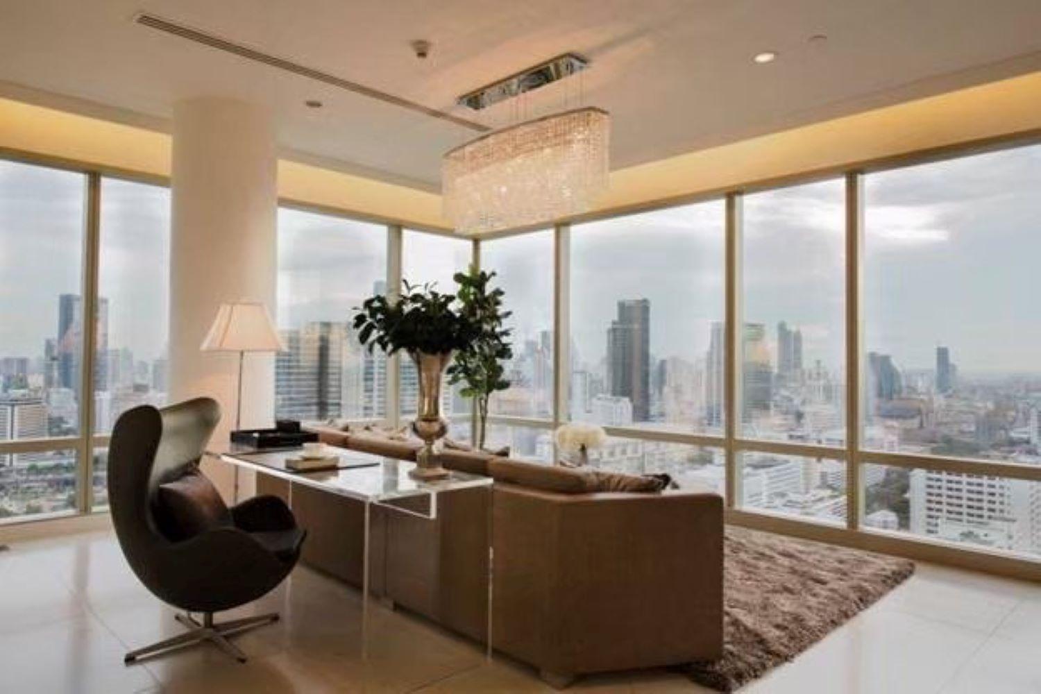 Elegant 2-Bedroom Luxury Duplex On The 32Nd Floor Of 185 Rajadamri Bangkok Exteriör bild