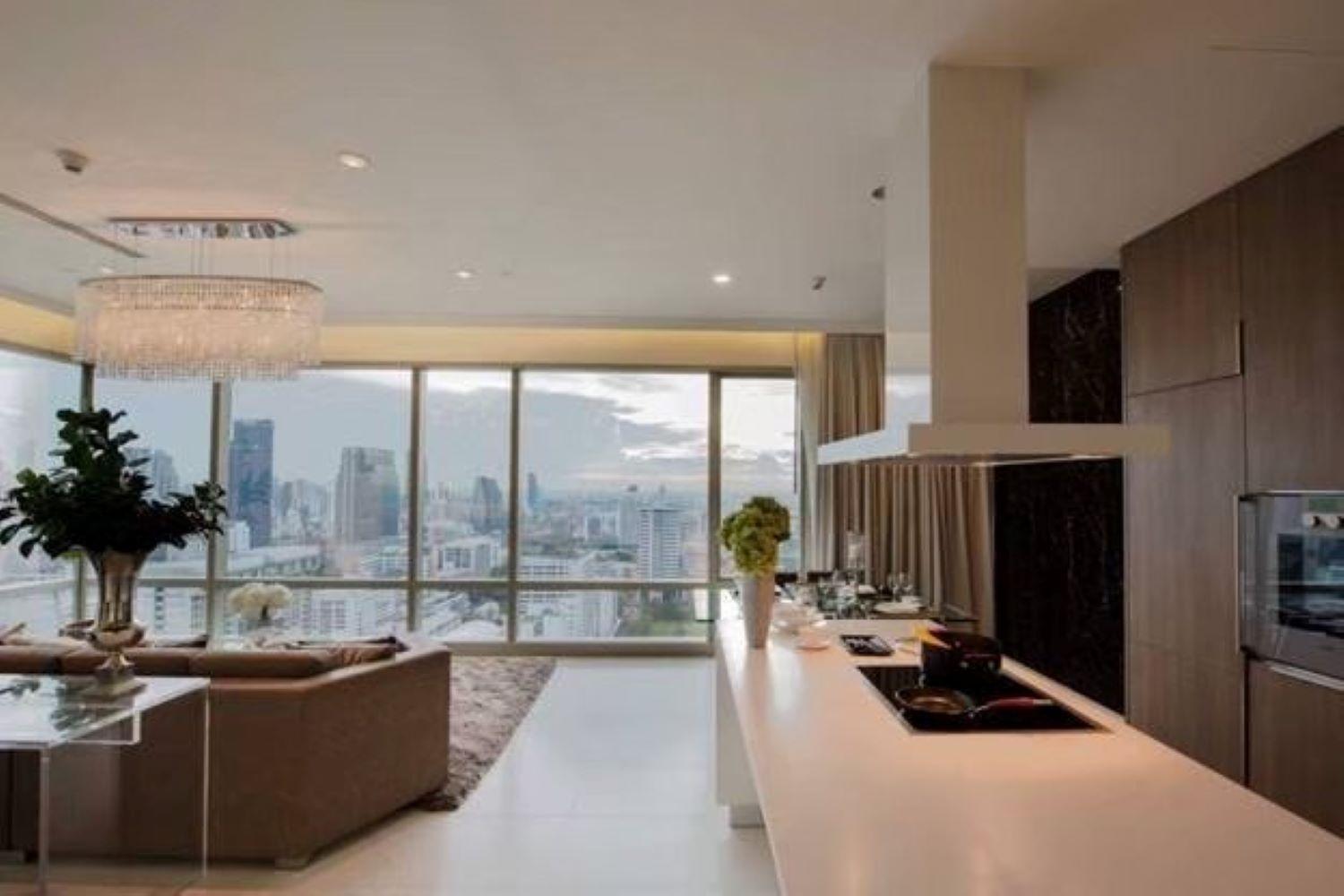 Elegant 2-Bedroom Luxury Duplex On The 32Nd Floor Of 185 Rajadamri Bangkok Exteriör bild